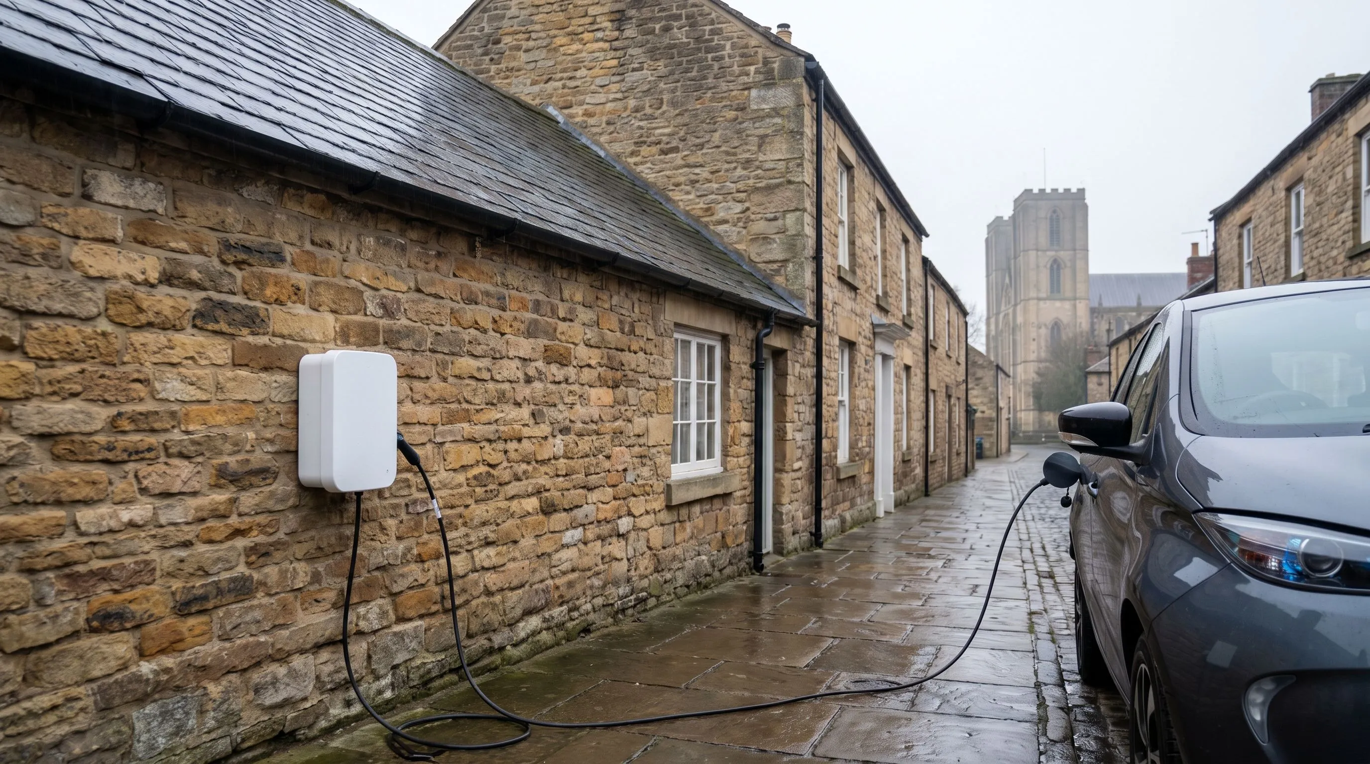 EV charger installation in Ripon